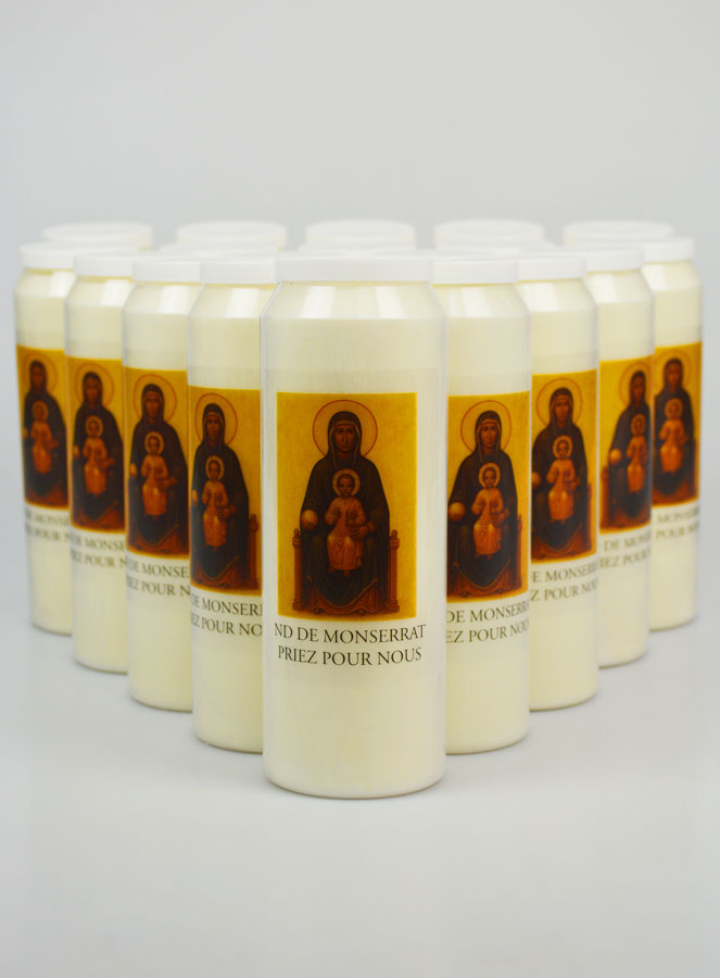 Pacco da 20 Candele per Novena alla Madonna di Montserrat (pic 1)