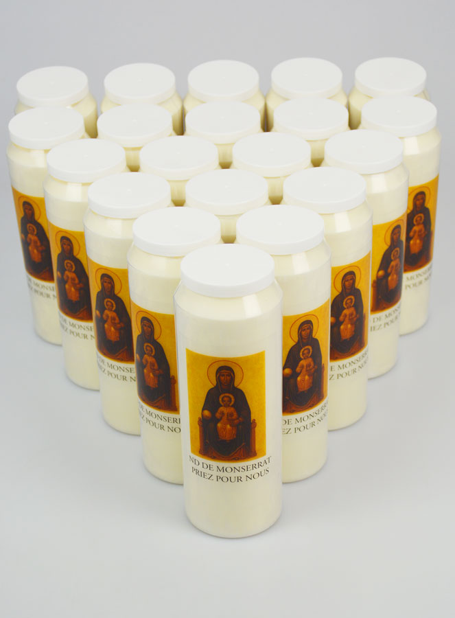 Pacco da 20 Candele per Novena alla Madonna di Montserrat (pic 2)