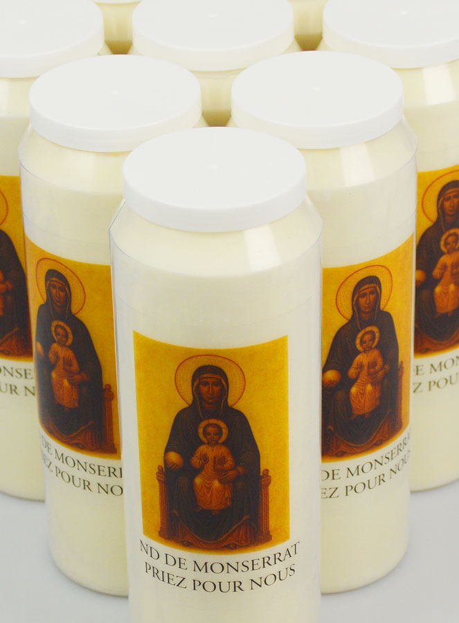 Pacco da 20 Candele per Novena alla Madonna di Montserrat (pic 4)