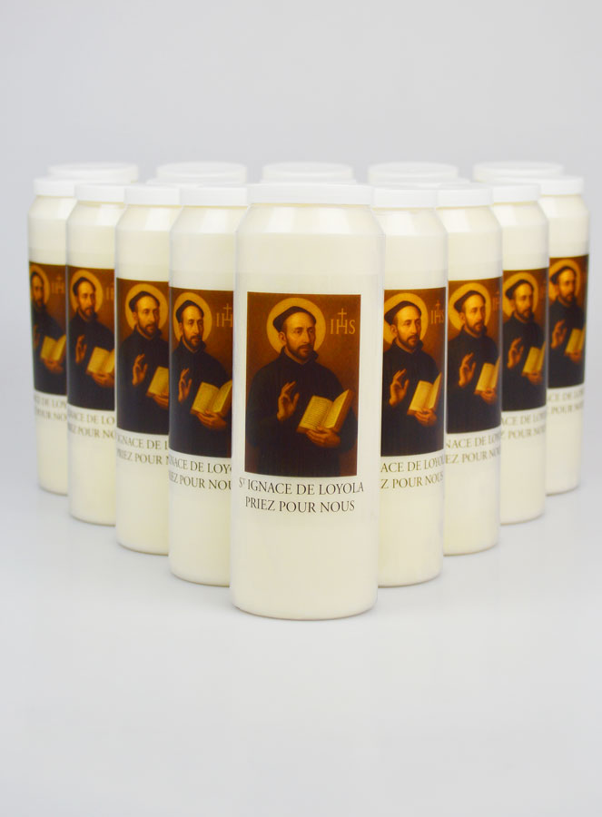 Pacco da 20 Candele per Novena a Sant'Ignazio di Loyola (pic 1)