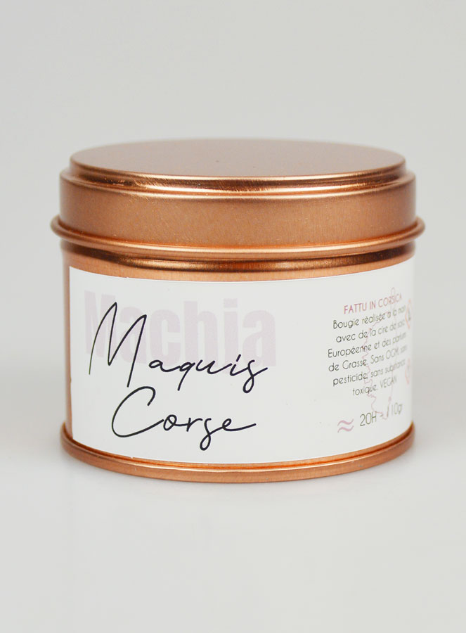 Candela Profumata Artigianale 110g - Macchia Corsa (pic 3)