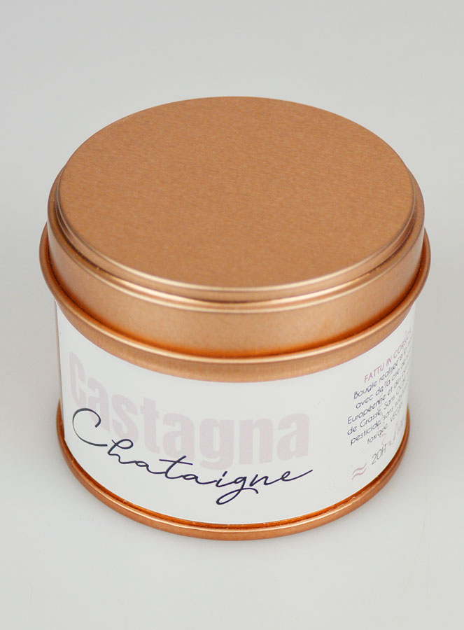 Candela Profumata Artigianale 110g - Castagna (pic 2)