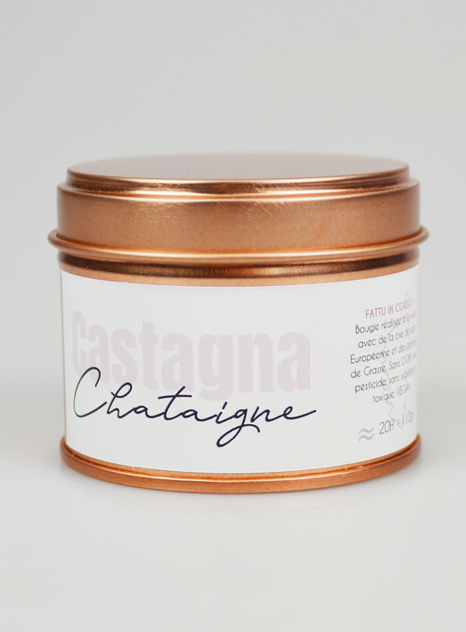 Candela Profumata Artigianale 110g - Castagna (pic 3)