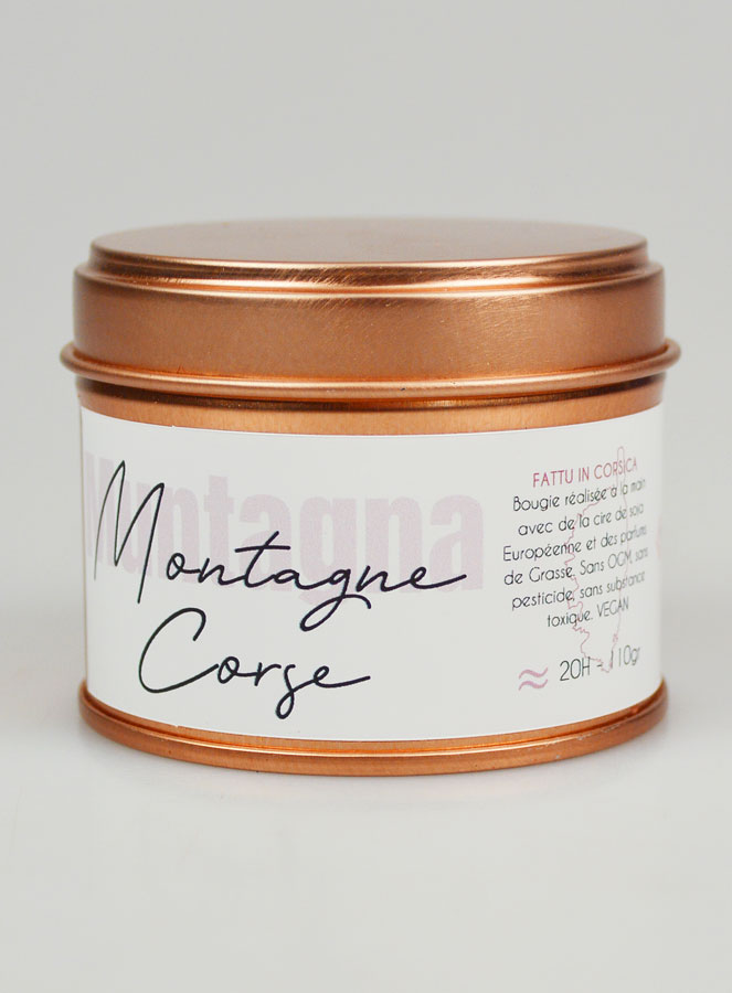 Candela Profumata Artigianale 110g - Montagna Corsa (pic 3)