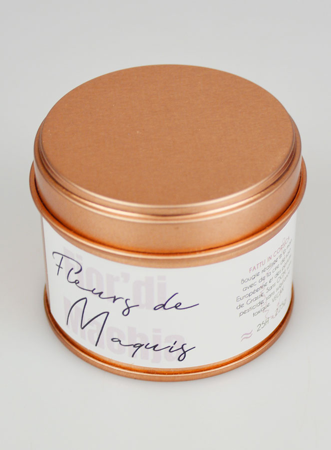 Candela Profumata Artigianale 110g - Fiori della Macchia (pic 2)