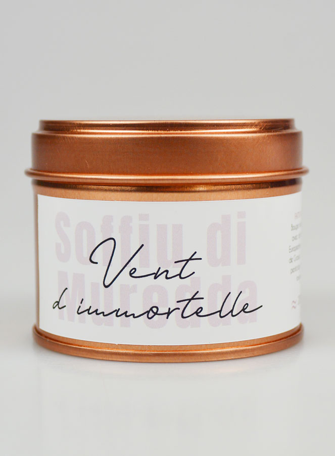 Candela Profumata Artigianale 110g - Vento d’Immortale (pic 2)