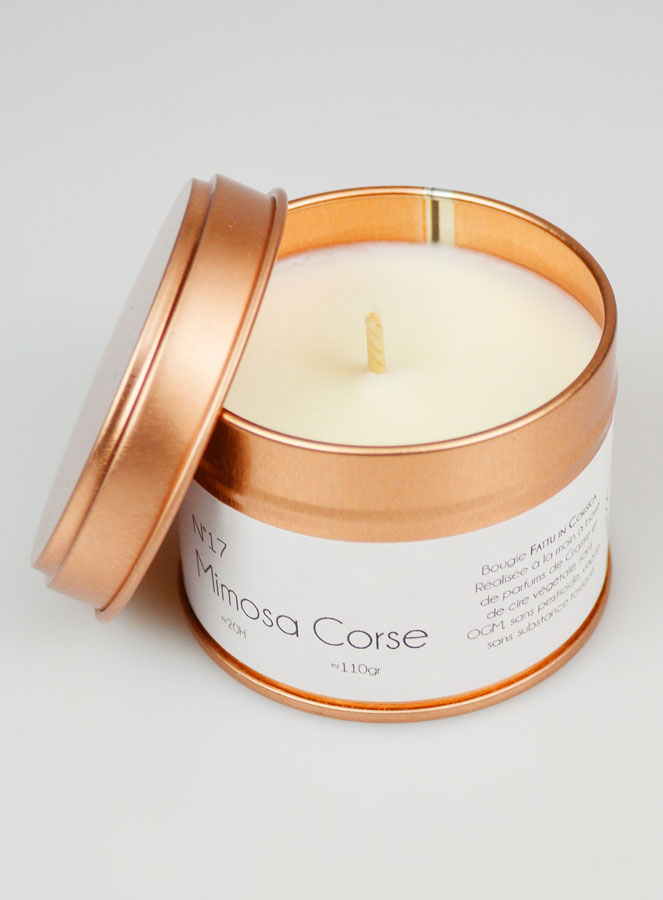 Candela Profumata Artigianale 110g - Mimosa Corsa (pic 4)