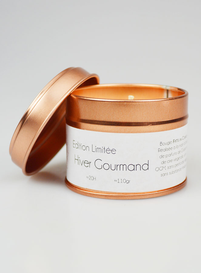 Candela Profumata Artigianale 110g - Inverno Goloso (pic 1)