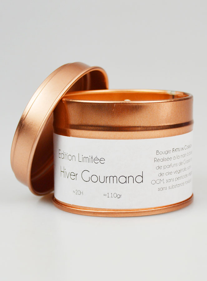 Candela Profumata Artigianale 110g - Inverno Goloso (pic 1)