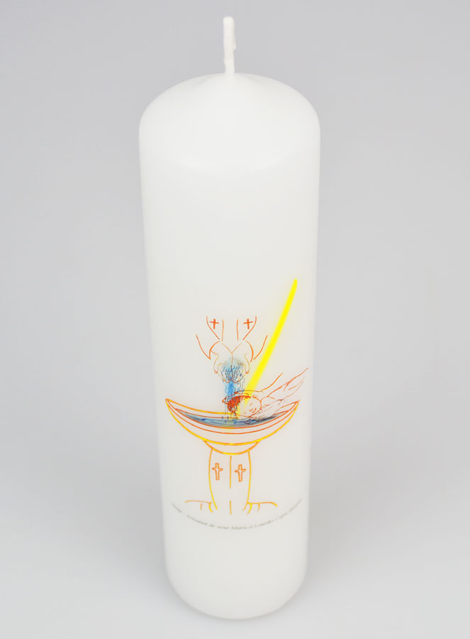 Regalo di Battesimo per Bambino - Cero 20cm (pic 2)