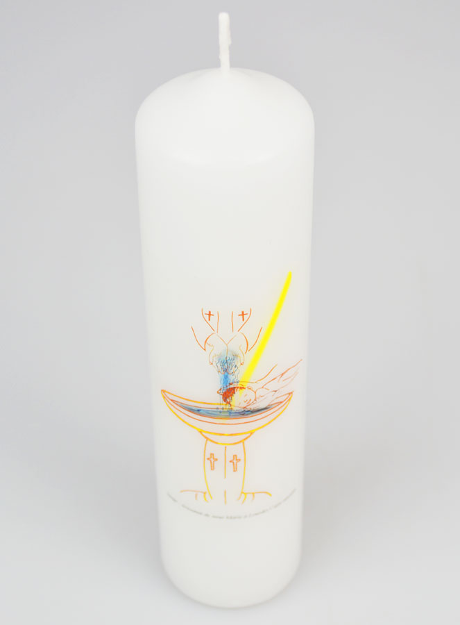 Cero di Battesimo per Bambino - 20cm (pic 2)