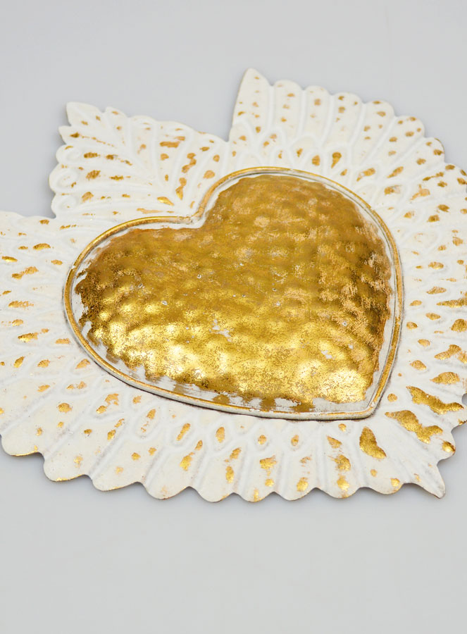 Ex-Voto Murale in Metallo - 27cm (pic 3)