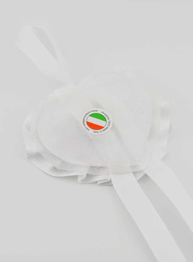 Regalo di Battesimo - Sopraculla Cuore & Angelo Custode (pic 4)