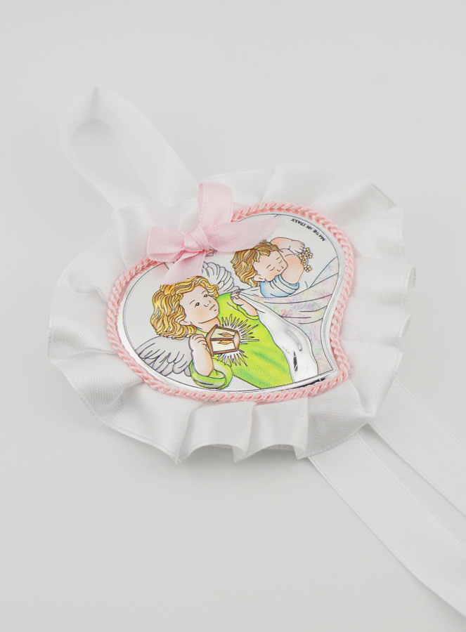 Regalo di Battesimo - Sopraculla Cuore & Angelo Lanerna (pic 3)
