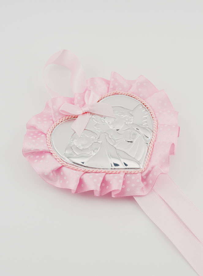 Regalo di Battesimo - Sopraculla Cuore & Angelo Lanterna (pic 3)