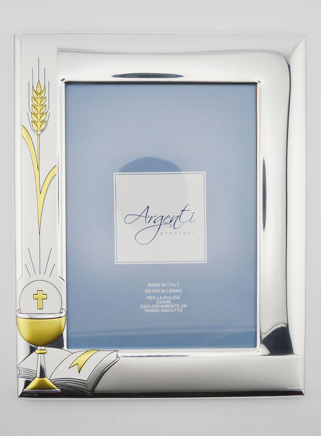Regalo di Battesimo - Cornice Portafoto Spiga di Grano (pic 1)