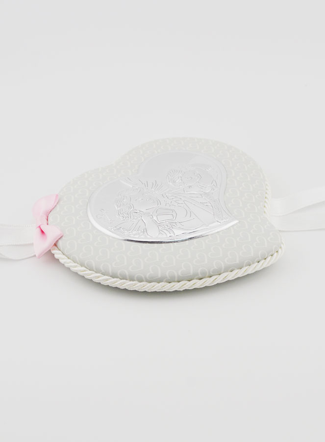 Regalo di Battesimo - Sopraculla in Pelle Angelo con Lanterna (pic 3)