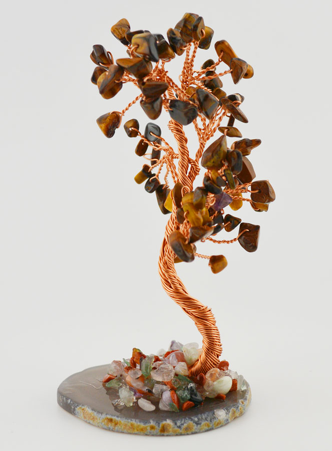 Albero della Vita su Agata - Occhio di Tigre (pic 1)