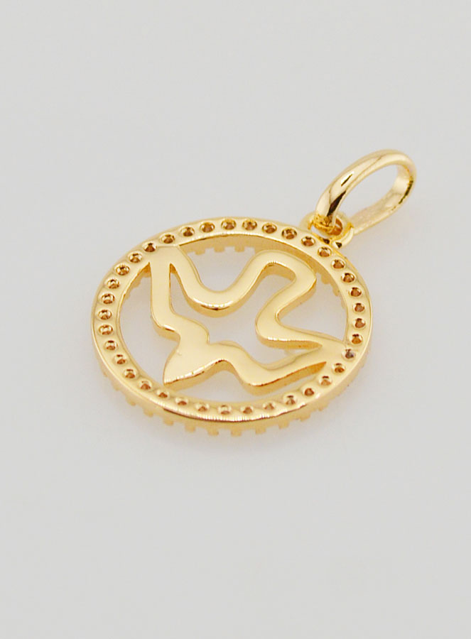 Medaglia di Cresima Traforata 15mm - Spirito Santo (pic 4)