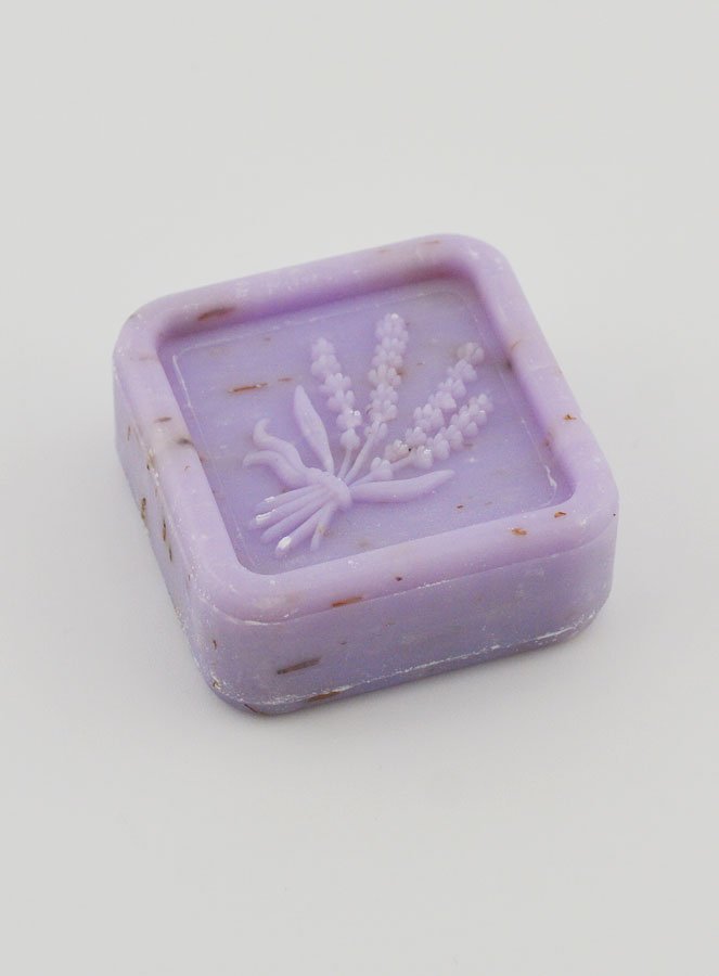 Sapone Olio d’Oliva DOP & Lavanda Esfoliante - 25g (pic 3)