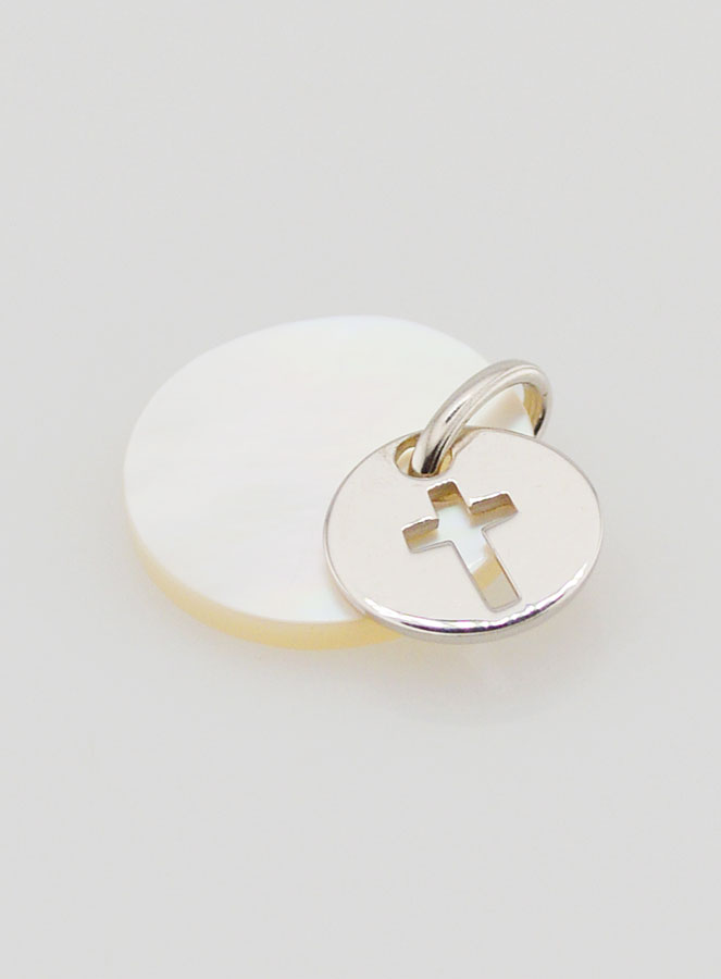 Medaglia Argento & Madreperla - Croce (pic 4)