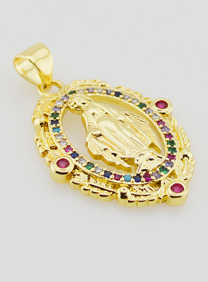 Medaglia Miracolosa Traforata - 25 mm (pic 3)