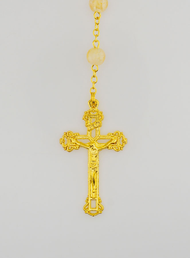 Rosario Grani in Vetro Arancione - Miracolosa (pic 3)