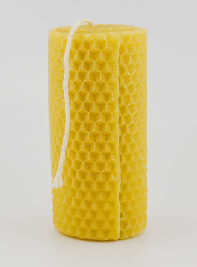 Candela Decorazione in Cera d’Api - 10 cm (pic 1)