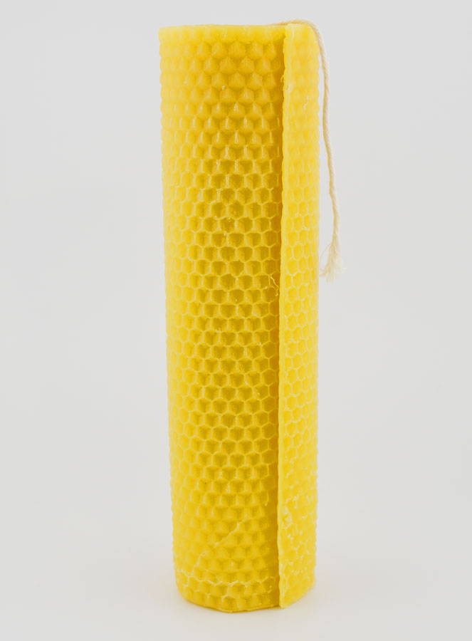 Candela Decorazione in Cera d’Api - 20 cm (pic 1)