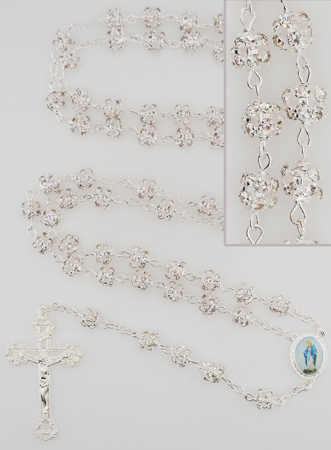 Rosario Madonna Miracolosa Grani Brillanti (pic 1)