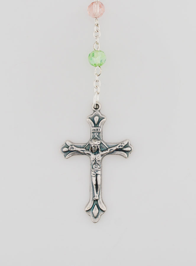 Rosario Madonna Miracolosa Grani Multicolori (pic 3)