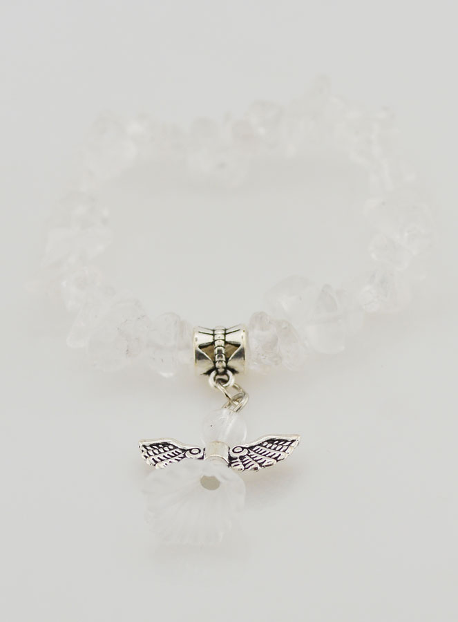 Bracciale Bambino Angelo Custode - Bianco (pic 2)