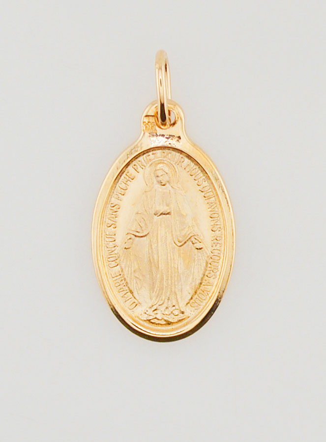 Medaglia Miracolosa in Argento 925 - 18 mm (pic 3)