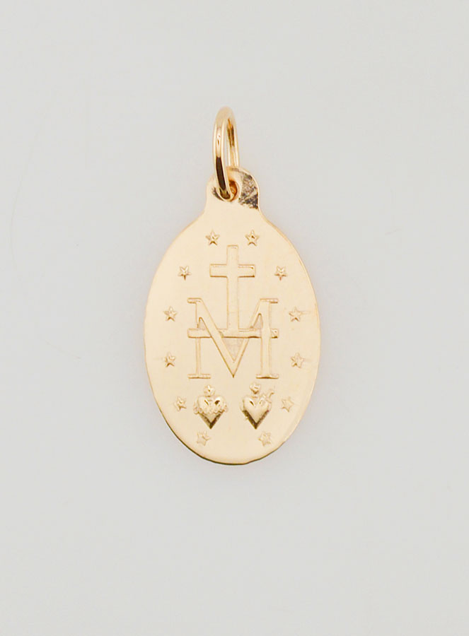 Medaglia Miracolosa in Argento 925 - 18 mm (pic 4)