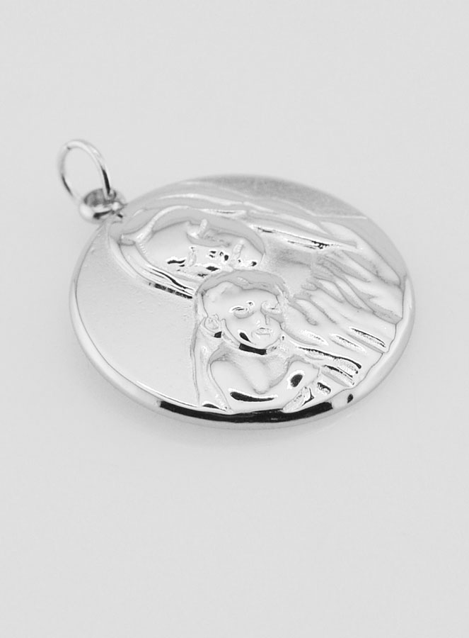 Medaglia Vergine con Bambino - 20 mm (pic 3)