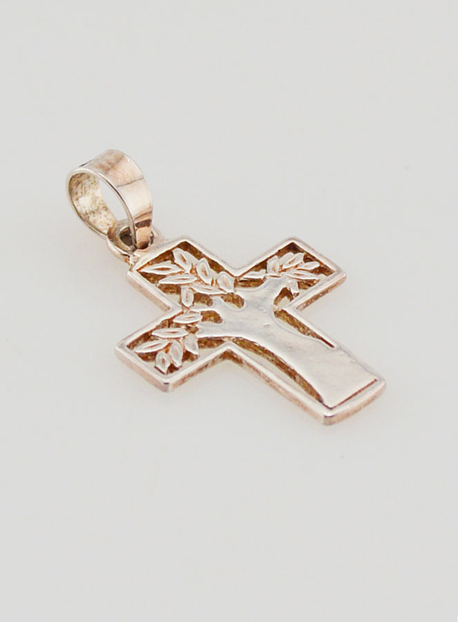 Ciondolo Croce Albero della Vita - 15mm (pic 3)