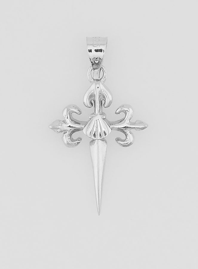 Croce di San Giacomo in Argento - 15mm (pic 1)