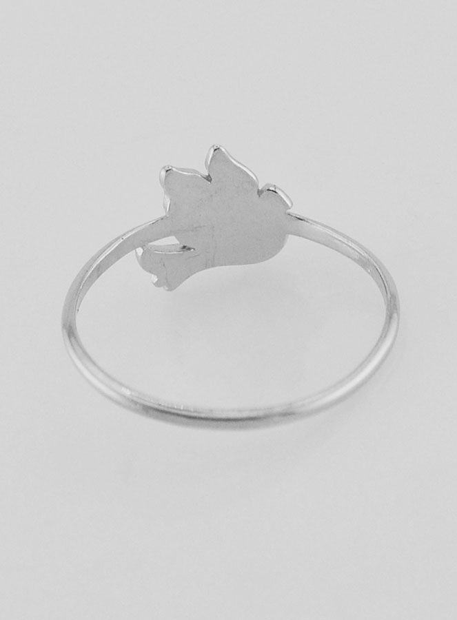 Anello Colomba della Pace in Agento - T20 (pic 4)
