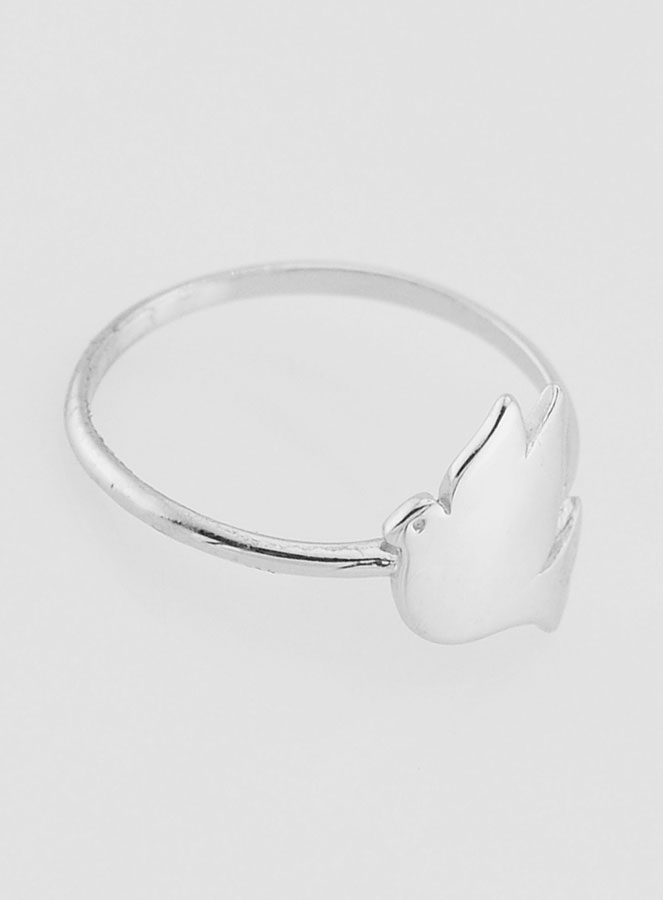 Anello Colomba della Pace in Agento - T14 (pic 3)