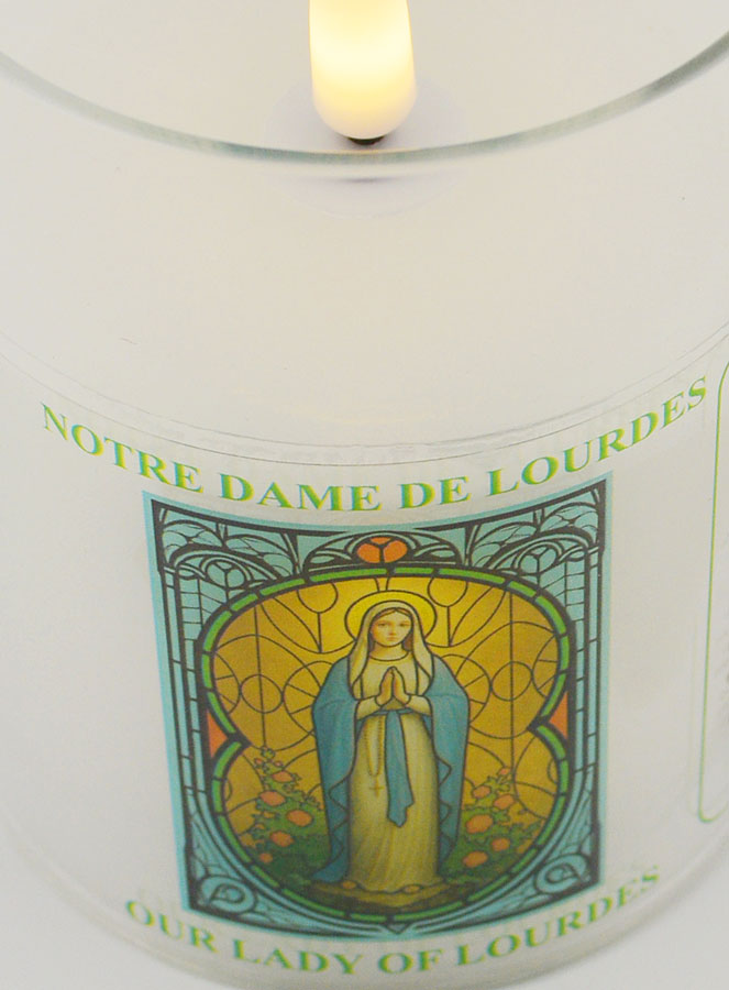 Candela da Chiesa a Batterie - Madonna di Lourdes (pic 4)