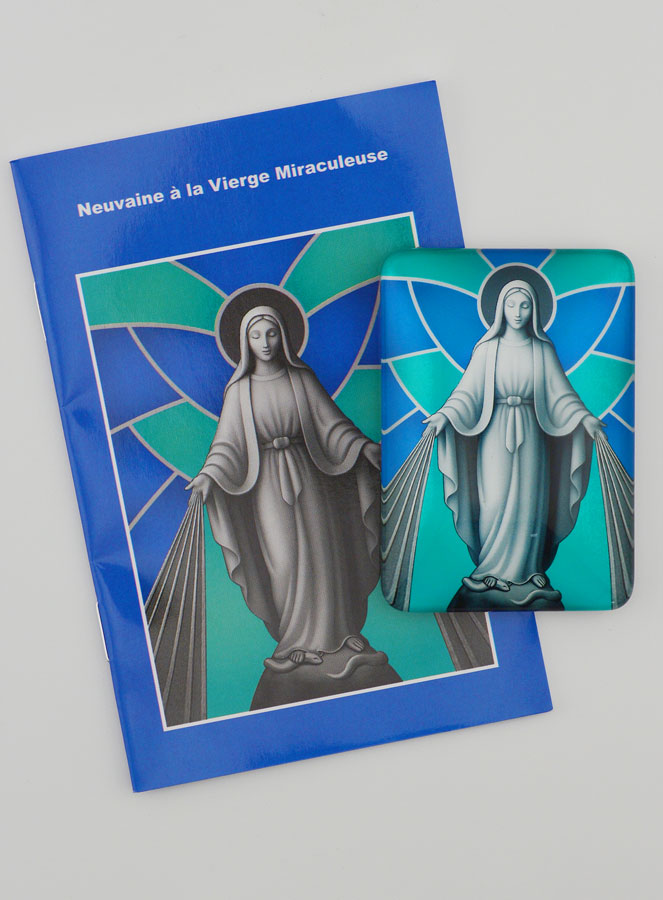 Magnete & Libretto di Novena - Vergine Miracolosa (pic 1)