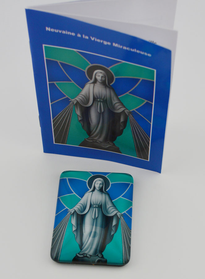 Magnete & Libretto di Novena - Vergine Miracolosa (pic 3)