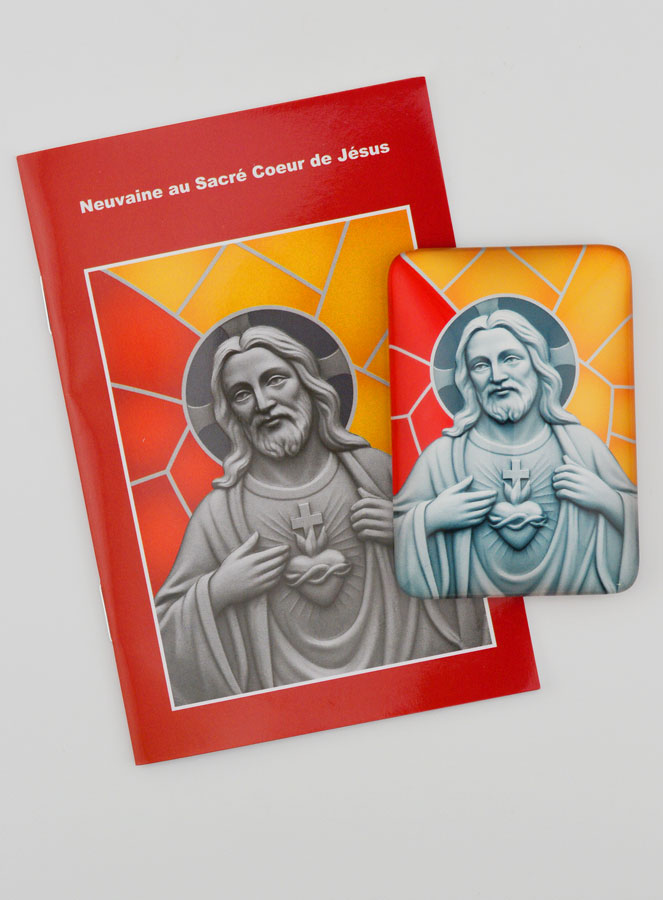 Magnete & Libretto di Novena - Sacro Cuore di Gesù (pic 1)