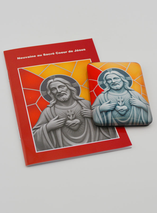 Magnete & Libretto di Novena - Sacro Cuore di Gesù (pic 2)