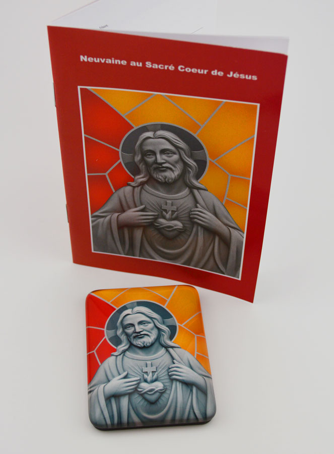 Magnete & Libretto di Novena - Sacro Cuore di Gesù (pic 3)