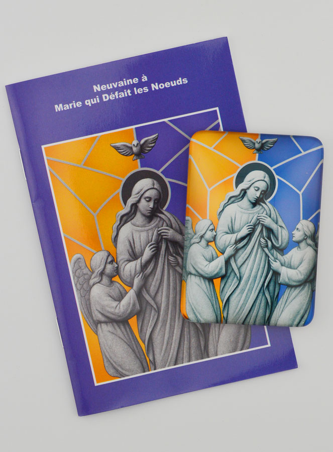 Magnete & Libretto di Novena - Madonna che Sciogle i Nodi (pic 1)