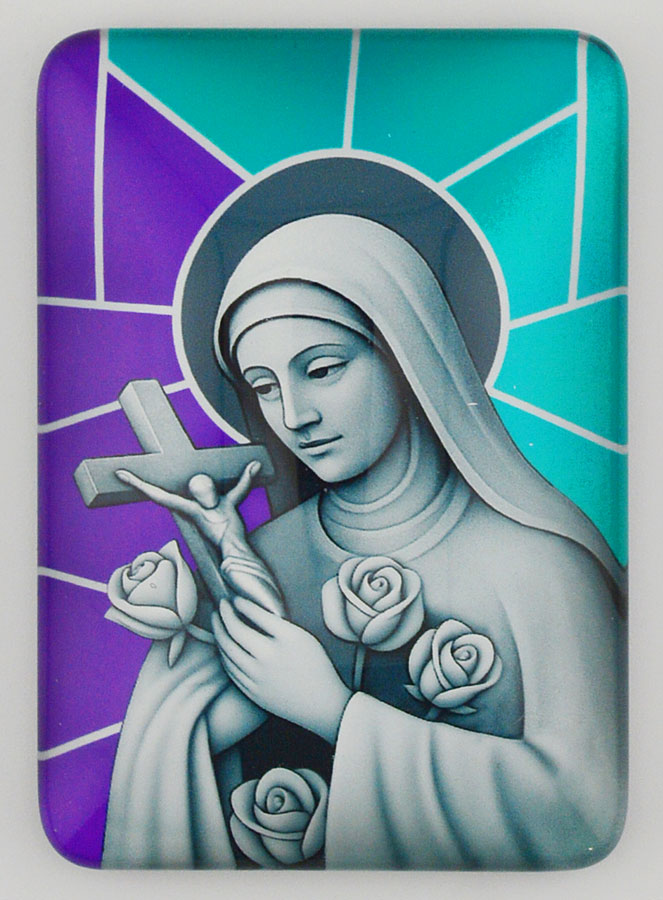 Magnete & Libretto di Novena - Santa Teresa (pic 4)