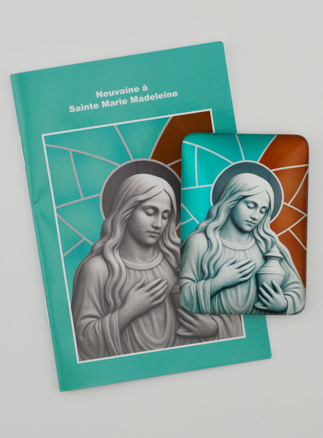 Magnete & Libretto di Novena - Santa Maria Maddalena (pic 1)