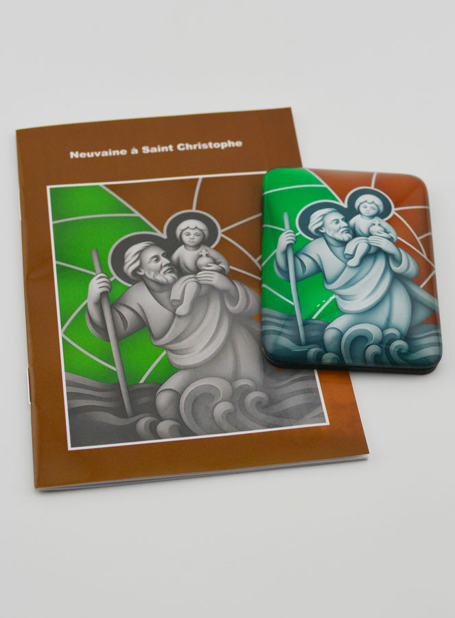 Magnete & Libretto di Novena - San Cristoforo (pic 2)