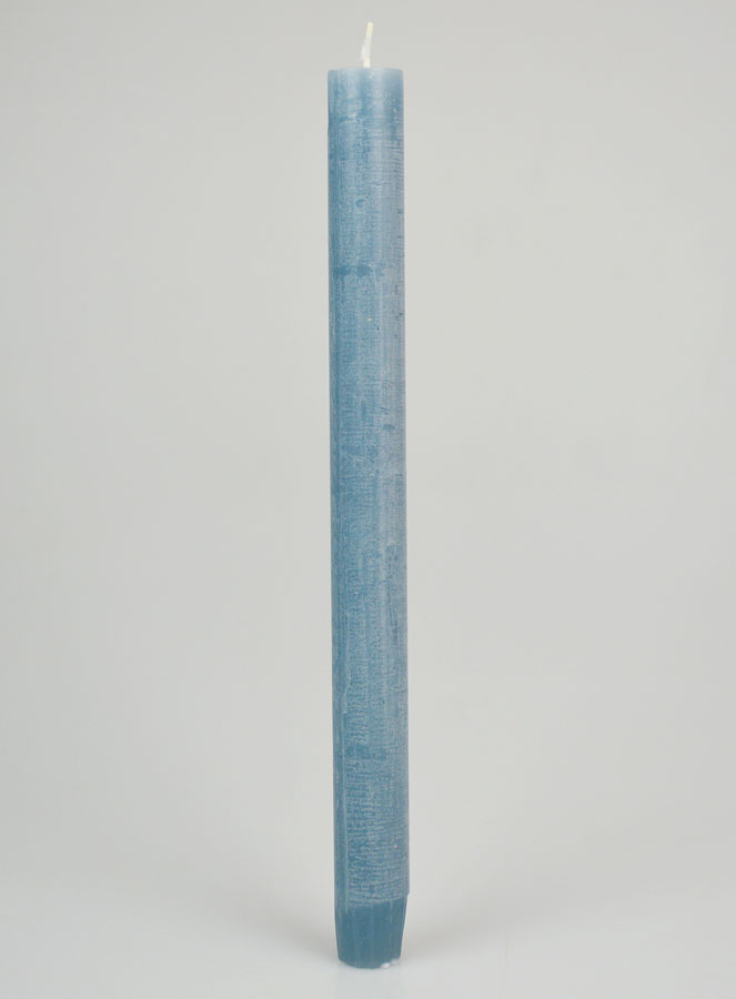 Candela di Preghiera Tinta in Massa - Blu (pic 1)